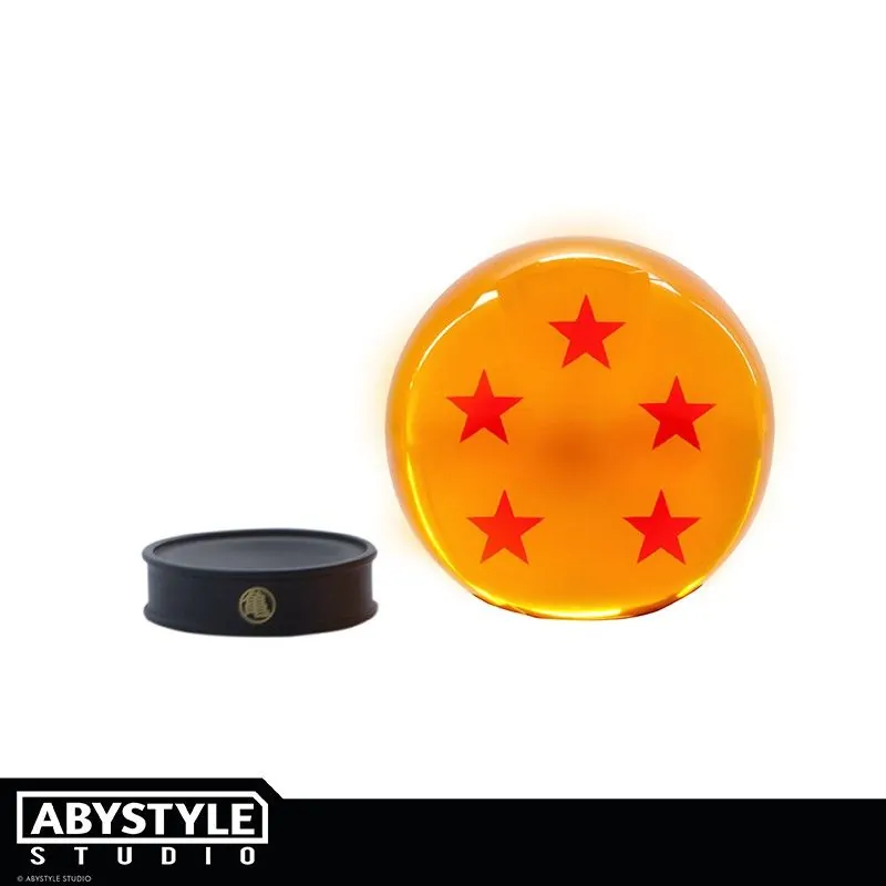 ABYstyle DRAGON BALL - Boule De Cristal 5 étoiles 75 Mm + Socle 2 ABYstyle DRAGON BALL - Boule De Cristal 5 étoiles 75 Mm + Socle – Image 2