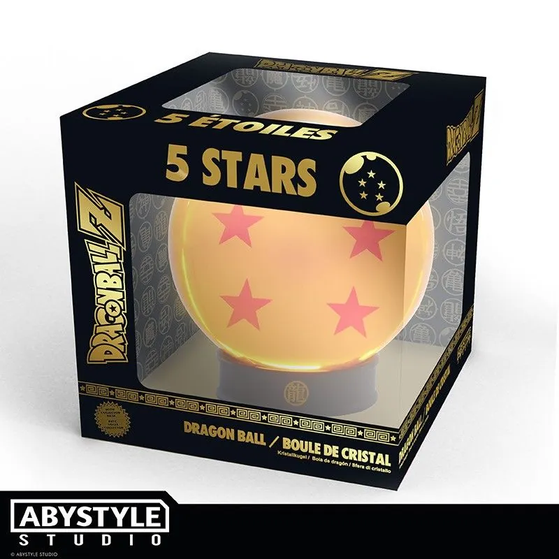 ABYstyle DRAGON BALL - Boule De Cristal 5 étoiles 75 Mm + Socle 4 ABYstyle DRAGON BALL - Boule De Cristal 5 étoiles 75 Mm + Socle – Image 4