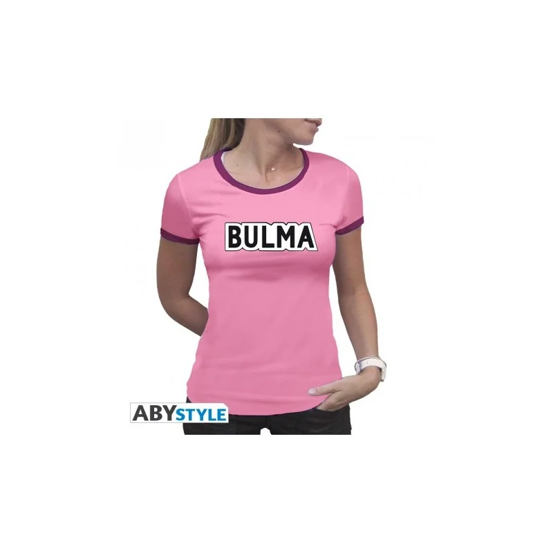 ABYstyle DRAGON BALL Tshirt Bulma Femme MC Rose Premium 1 ABYstyle DRAGON BALL Tshirt Bulma Femme MC Rose Premium
