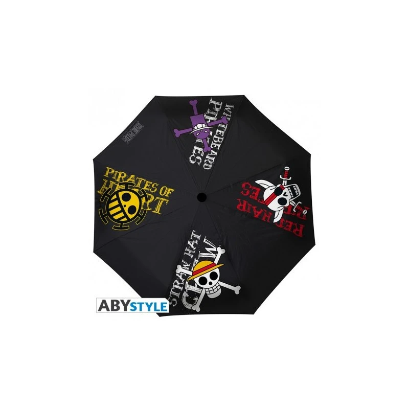 ABYstyle ONE PIECE - Parapluie - Emblèmes Pirates 1 ABYstyle ONE PIECE - Parapluie - Emblèmes Pirates