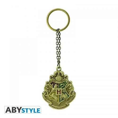 ABYstyle Harry Potter - Porte-clés Metal 3d - Emblème Poudlard 1 ABYstyle Harry Potter - Porte-clés Metal 3d - Emblème Poudlard