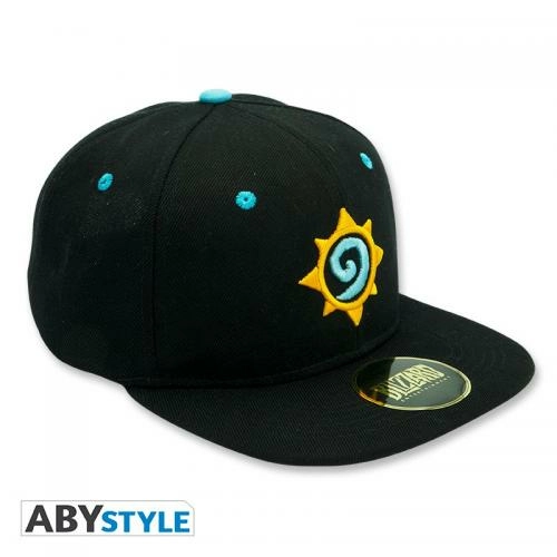 ABYstyle Hearthstone - Casquette Snapback - Noir - Rosace 1 ABYstyle Hearthstone - Casquette Snapback - Noir - Rosace