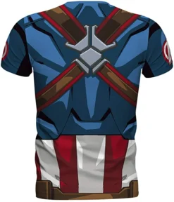 ABYstyle Marvel - T-shirt Cosplay - Captain America (s) 5 ABYstyle Marvel - T-shirt Cosplay - Captain America (s) -ABYstyle Boutique marvel t shirt cosplay captain america s 6213aa43d6dba