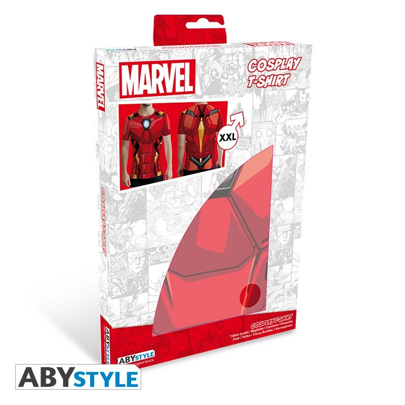 ABYstyle Marvel - T-shirt Cosplay - Iron Man (s) 5 ABYstyle Marvel - T-shirt Cosplay - Iron Man (s) – Image 5