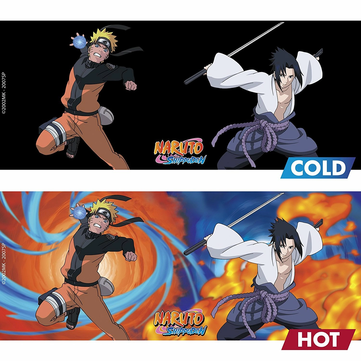 ABYstyle Mug Thermo Réactif Naruto Shippuden 460 Ml - Duel 4 ABYstyle Mug Thermo Réactif Naruto Shippuden 460 Ml - Duel – Image 4
