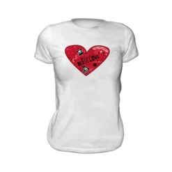 ABYstyle Skelanimals - T-shirt Valentin Femme White Basic (xl)